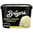 thumbnail image 4 of Breyers Extra Creamy Vanilla Ice Cream Gluten-Free Kosher Milk, Rainforest Alliance Certified, 48 oz, 4 of 13