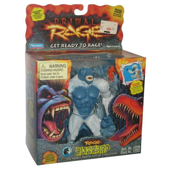 Playmates Primal Rage Blizzard W/ Mega Punch Power