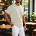 thumbnail image 5 of IAJDKMEK True Classic Tees Men's Short Sleeve T-Shirt - Breathable Stretchy Base Layer for Fitness Training, Mens Casual Shirts Summer Tops for Men Lightweight,Complexion 2XL, 5 of 7