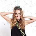thumbnail image 4 of de CumpleañOs, y Banda para Mujer, Decoraciones de Fiesta de CumpleañOs, Regalo para NiñAs, Diadema de Cristal, Accesorios para el Cabello A, 4 of 10