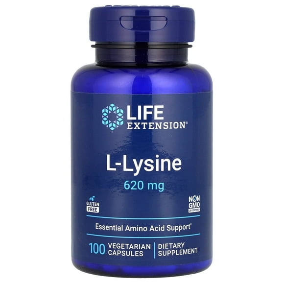LIFE EXTENSION | L-Lysine 620 mg | 100 vegacaps