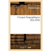 Arts: Croquis Biographiques (Paperback)