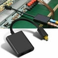 thumbnail image 4 of Dual Port Toslink Digital Optical Adapter Splitter Fiber Audio Cable 1 In 2 Out, 4 of 4