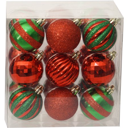  Holiday  Time Christmas  Ornaments  Traditional 60mm 