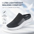 thumbnail image 3 of CHICVOMEY Comfort Women Sneakers Lightweight Slip On Sneakers Shock Absorbing Mesh Walking Shoes for Daily Outdoor & Indoor Home Use, 3 of 8