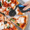 thumbnail image 4 of Motorcycle Pizza Cutter, Funny Pizza Cutter, Stainless Steel Plastic Pizza Roller, Pizza Wheel, Pizza Knife, Pizza Cutter with Sharp Cutter Wheel & St, 4 of 5