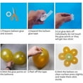 thumbnail image 5 of Balloon Glue Dots Double Sided Adhesive Dots Tape Stickers For DIY Craft Party Decorations, 10 Rolls (100pcs Per Roll), 5 of 5
