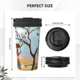 thumbnail image 3 of Goofa African Women for Insulated Travel Coffee Mug Spill Proof Leak Proof 16 OZCoffee Tumbler Reusable Coffee Cups with Lids Thermos for Hot and Cold Drink, 3 of 8