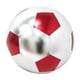 thumbnail image 5 of Balón de fútbol inflable de práctica, balón de fútbol de PVC brillante, equipo de entrenamiento para Rojo, 5 of 9