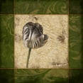 thumbnail image 3 of Grey, Jace 12x12 Black Modern Framed Museum Art Print Titled - Victorian Floral, 3 of 5
