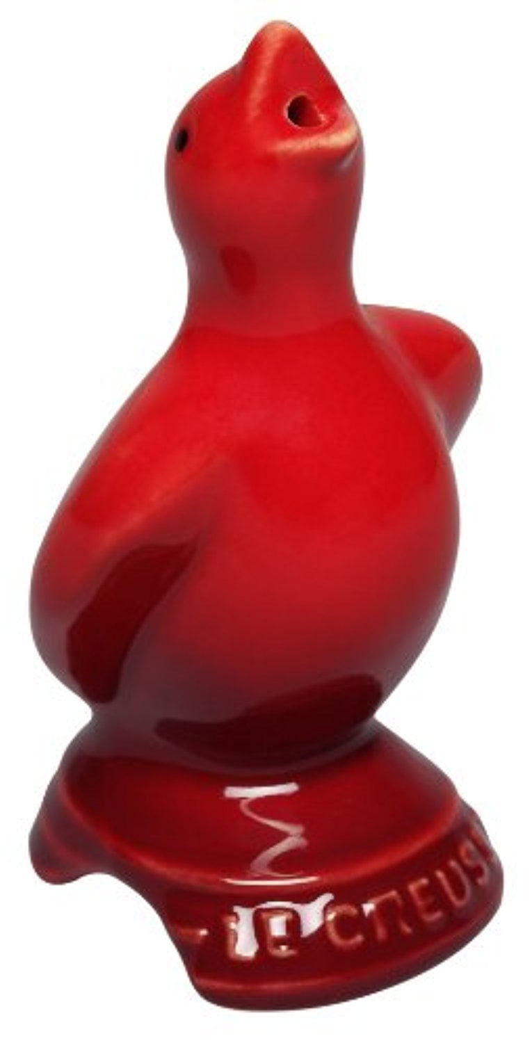 Le Creuset Cherry Red Stoneware Pie Bird Funnel