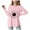 Pink, variant on Baby T Shirts Girls Casual Long Sleeve T Shirts Striped Tunic Tops Size 13-14 Years (White,13-14 Years)