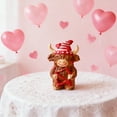 thumbnail image 4 of BotaniNest Valentine's Cow Couple Figurine Ornament For Home, 4 of 6