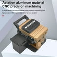 thumbnail image 4 of Fiber Cleaver Tool, Optical Fiber Cutter High Accuracy Rubber Pressure Pad  For 9-24mm Single Core Fibre, 4 of 8