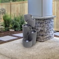 thumbnail image 3 of Alpine Corporation 5-Tier Gray Fluted Pots Fountain with LED Lights, 3 of 4