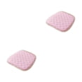 thumbnail image 3 of Wosthever Cojín para silla desmontable y lavable de 2 bolsas, algodón con memoria de resiliencia lenta para estar sentado durante mucho tiempo, Estilo - Rosa 2Conjunto, 3 of 6