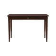 thumbnail image 3 of Linon Delanie Single Drawer Desk - Walnut, 3 of 4