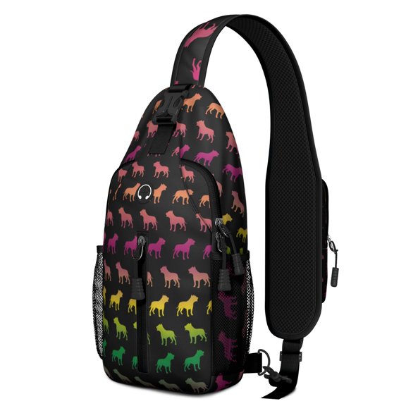 Retro Rustic Exotic Outdoor Shoulder Bag for Women Men – Compact design, Sturdy plastic buckle, Multipurpose storage – Boho chic Bohemian Artistic Design for Travel, Hiking, Outdoor