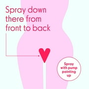 Love Wellness Intimate Skin Support Spray, Antimicrobial Feminine Cleanser, 4 fl oz