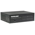 thumbnail image 2 of Intellinet 8-Port Gigabit Ethernet PoE+ Switch | 60W, VLAN, Fanless, Desktop | NDAA-compliant, 2 of 9