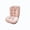 Pink, variant on Soft Chair Cushions with Backrest Support for Office Home Dorm Use - Padded Seat and Back Combo Pad with Velvety Fabric Thickened Filling Invisible Straps, All Day Sitting Ease Relaxation