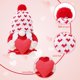 thumbnail image 5 of Gnomo sin rostro - Adorno de muñeca de San Valentín Decoraciones de duendes navideños (hembra) Ndcxsfigh libre de BPA, 5 of 8