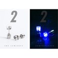 thumbnail image 2 of Beautiful LED Earrings Square Luminous Earrings Jewelry For Party, 2 of 2