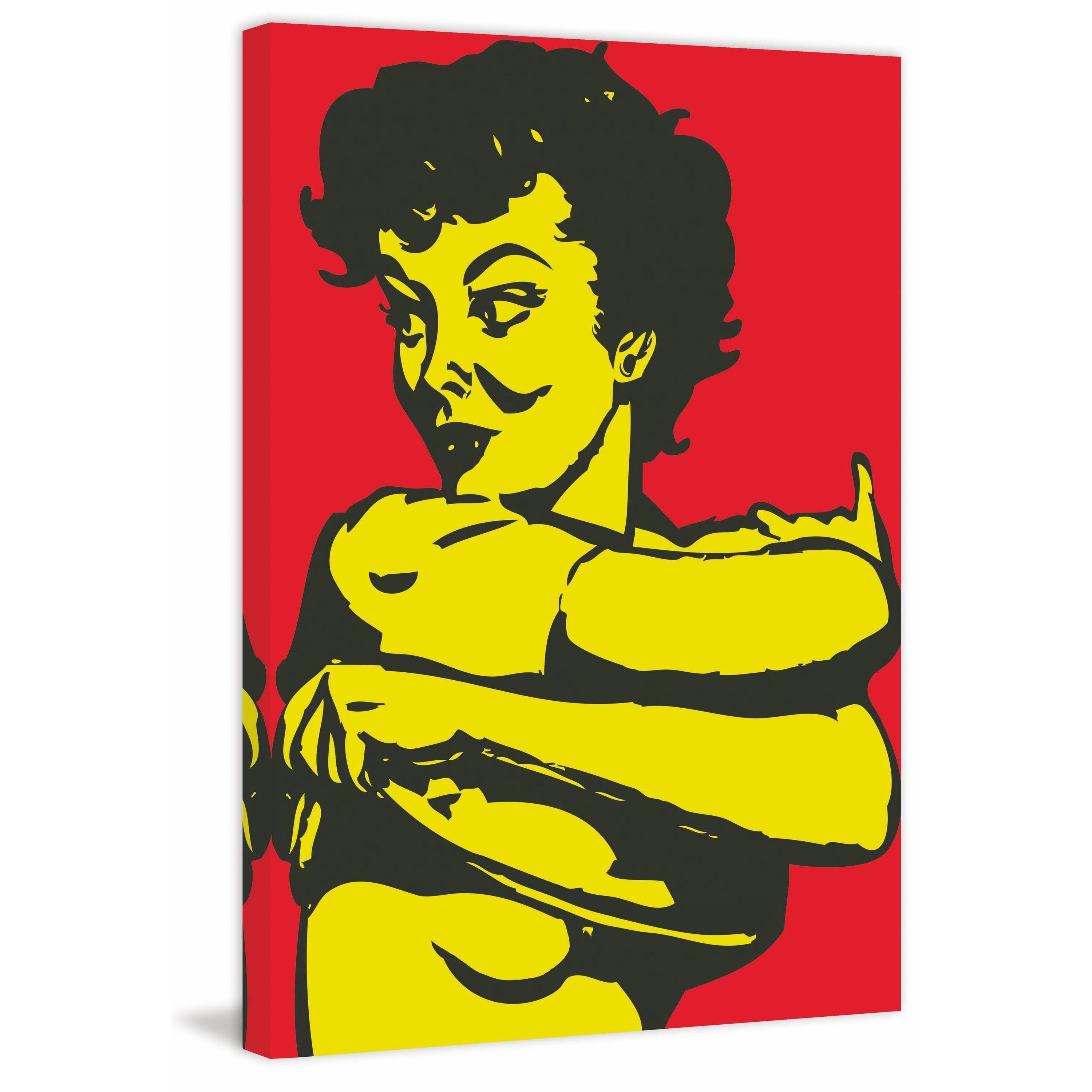 Marmont Hill "Girl 2" Print on Canvas
