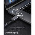 thumbnail image 4 of Cable Thunderbolt 4 Maxonar de 3,3 pies, 240 W, 40 Gbps, 8K/5K @60Hz, 4 of 6