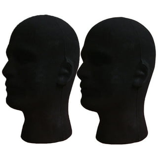 Male Face Styrofoam Mannequin Head, Size: 11, Beige