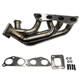 thumbnail image 4 of K Series Sidewinder Manifold K20 K24 T4 .82 Billet Turbo K Swap Kit CRX Si Civic TSX TL Hatch EF R, 4 of 10