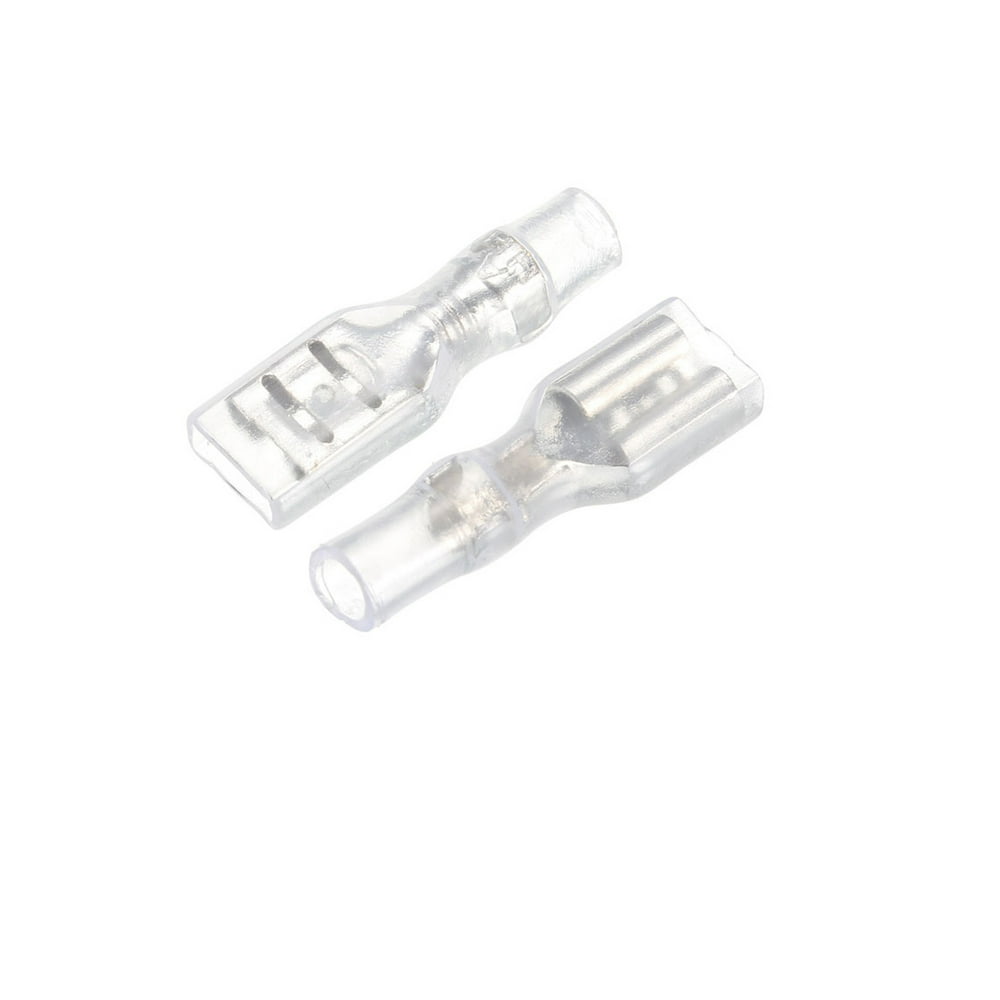Uxcell 4.8mm Wire Terminal Female Spade Connector with Insulating