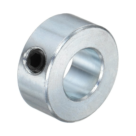 Set Screw Collars 1/2" Bore Carbon Steel Shaft Collars, 1" OD, 7/16" Width Axle Collar Clamp