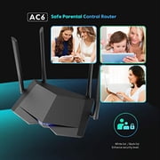 Tenda AC6 AC1200 Dual-Band Wi-Fi Home Router with Smart App