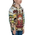 thumbnail image 3 of The Loud House Youth Hoodies 3D Print Pullover Hooded Sweatshirt Unisex Casual Sweater Tops Blouse Long Sleeve Kids Hoodie Medium, 3 of 8