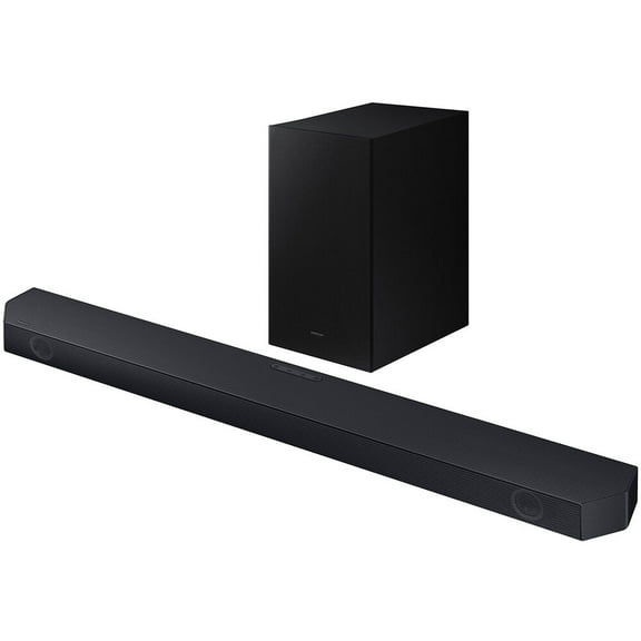 Restored Samsung 3.1Ch Soundbar with Wireless Sub - Black HW-Q6CC (Refurbished)