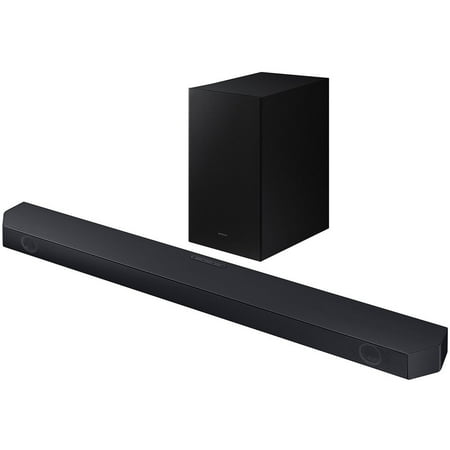 Restored Samsung 3.1Ch Soundbar with Wireless Sub - Black HW-Q6CC (Refurbished)