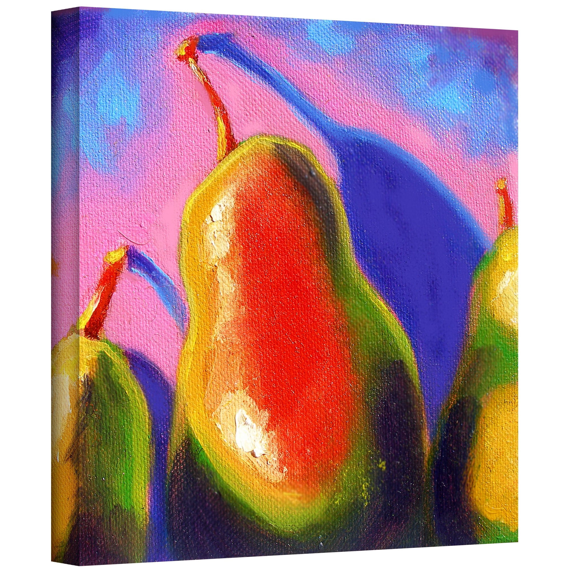 ArtWall Susi Franco "Pearfect Shadow" Gallery-wrapped Canvas