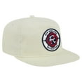 thumbnail image 3 of Men's-New Era  Cream New England Revolution 2025 Kickoff Snapback Golfer Hat, 3 of 5