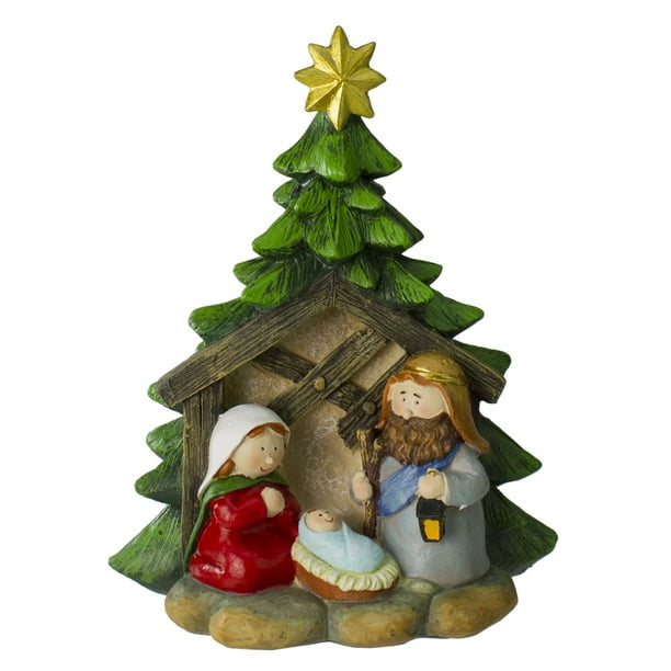 9.25" Children's First Tabletop Nativity Scene Christmas Decoration