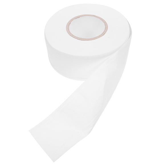 HEANUJJ Thick White Toilet Paper Rolls, Wood Pulp Tissue for High-Traffic Public Restrooms and Commercial Bathroom Use