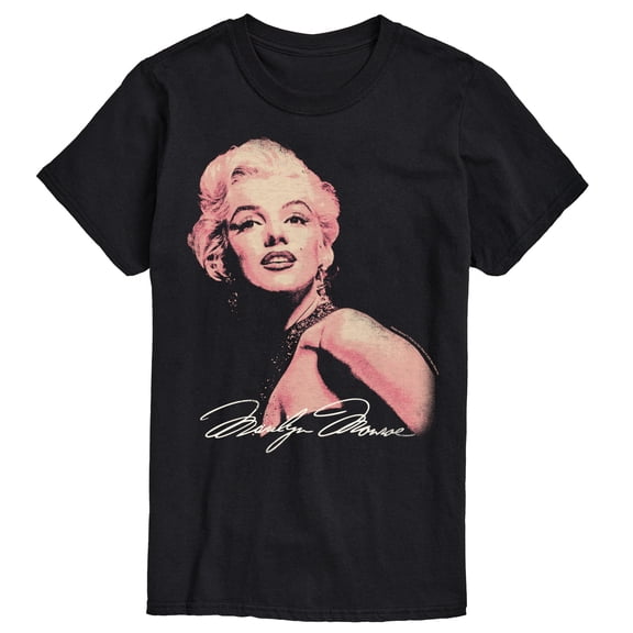 Marilyn Monroe - MM Tonal Washed - Men's Short Sleeve Graphic T-Shirt