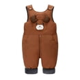 thumbnail image 3 of Ruyang Baby Cute Animal Puffer Snow Bib Overalls Toddler Zip up Ski Jumpsuit Winter Waterproof Warm Clothes Down Snowsuit, 3 of 9