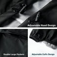 thumbnail image 3 of Veste de Pluie SaphiRose Femme Imperméable Imperméable Compressible Coupe-Vent à Capuche, 3 of 7