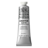 Winsor & Newton Griffin Alkyd Fast-Drying Oil Paint, 37ml, Titanium White