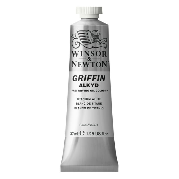 Winsor Newton Griffin Alkyd Fast Drying Oil Paint 37ml Titanium White Walmart Com