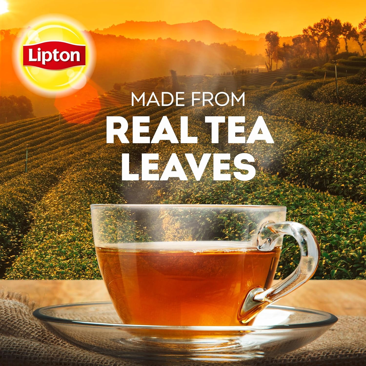 Lipton Black Tea Bags, Iced or Hot Tea, 20 count (pack of 12), 240 Total Tea Bags