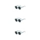thumbnail image 2 of sweethay Gafas de sol ópticas redondas Gafas de bebé Adorable Protección UV de moda facial para protección de ojos Gris Type1 NO1, 2 of 6