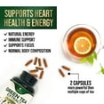 thumbnail image 6 of Green Tea Extract Capsules 1000 mg - Standardized 45% EGCG & 98% Polyphenols - 3X Strength Green Tea Pills for Natural Energy - Supports Heart Health, Herbal Supplement, Vegan, Non-GMO - 120 Capsules, 6 of 10