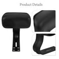 thumbnail image 3 of Phenofice 2pcs Bicycle Back Seats Cushion Black PU Support for Passengers Riding Comfort, 3 of 8